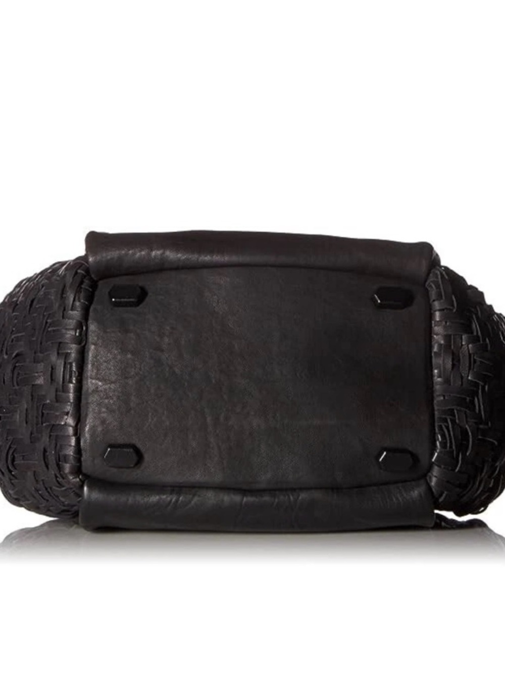 Liebeskind Berlin Baraka Black Leather Tote - Picture 5 of 14